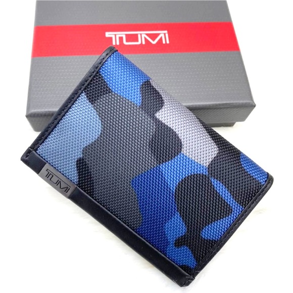 Tumi Other - TUMI Alpha SLG
Multi Window Card Case, Blue
Camouflage Wallet, new